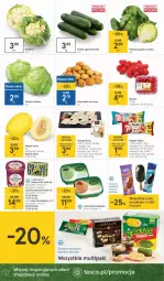 Gazetka promocyjna Tesco - Tesco gazetka - przyszły tydzień - Gazetka - ważna od 23.06 do 23.06.2021 - strona 2 - produkty: Pierogi, Kalafior, Sałata lodowa, Ogórek, Ziemniaki, Lody, Sałat, Virtu, Rogal, Zielona Budka, Gala, Melon