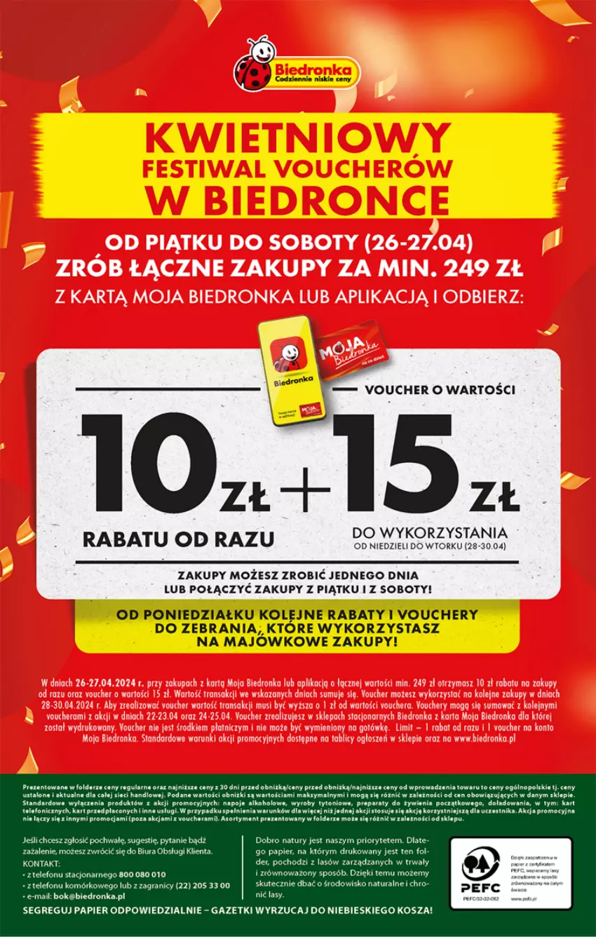 Gazetka promocyjna Biedronka - Od Piątku - ważna 26.04 do 28.04.2024 - strona 2 - produkty: Mus, Olej, Tran