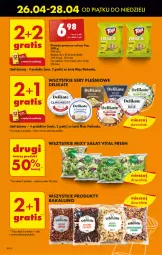 Gazetka promocyjna Biedronka - Od Piątku - Gazetka - ważna od 28.04 do 28.04.2024 - strona 12 - produkty: Pistacje, Top, Ser, Gra, Sałat