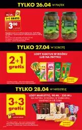 Gazetka promocyjna Biedronka - Od Piątku - Gazetka - ważna od 28.04 do 28.04.2024 - strona 32 - produkty: Ser, Gra, Ogórki konserwowe, Kaktus, Lody, Fa