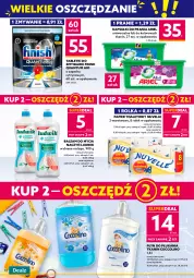 Gazetka promocyjna Dealz - NOWA GAZETKAWielkie Oszczędzanie! - Gazetka - ważna od 18.10 do 18.10.2022 - strona 12 - produkty: Ludwik, Coccolino, Do mycia naczyń, Papier, Finish, Balsam do mycia naczyń, Tablet, Papier toaletowy, Płyn do płukania, Znicz, Bateria, Latarenka, Zmywarki, Ariel, Kapsułki do prania, Olej, Tabletki do zmywarki, Wkład olejowy