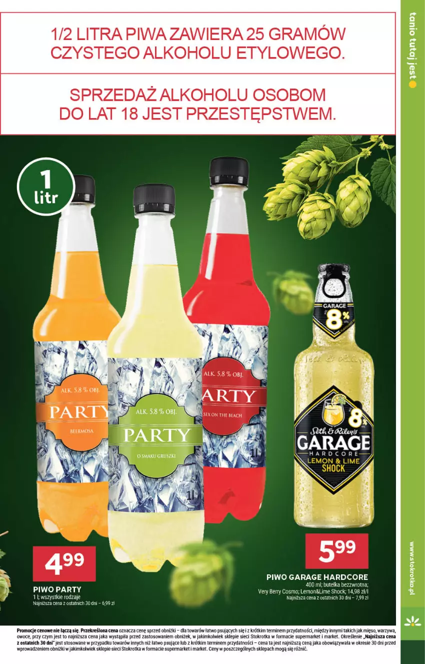 Gazetka promocyjna Stokrotka - Market - ważna 26.06 do 02.07.2025 - strona 21 - produkty: Gra, Mięso, Owoce, Piwa, Piwo, SEKO, Warzywa