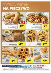 Gazetka promocyjna Carrefour - Gazetka Targ świeżości - Gazetka - ważna od 18.07 do 18.07.2022 - strona 8 - produkty: Focaccia, Kosz, Chleb wieloziarnisty, Chleb, Ciabatta, Bułka