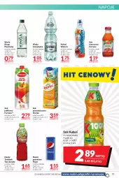 Gazetka promocyjna Makro - [Oferta promocyjna] Artykuły spożywcze i przemysłowe - Gazetka - ważna od 13.06 do 13.06.2022 - strona 11 - produkty: Sok pomarańczowy, Top, Sok, Napoje, Pepsi, Fortuna, Sok jabłkowy, Napój gazowany, Tymbark, Kubuś Waterrr, Kubuś, Woda, Napój, Cisowianka, Hortex