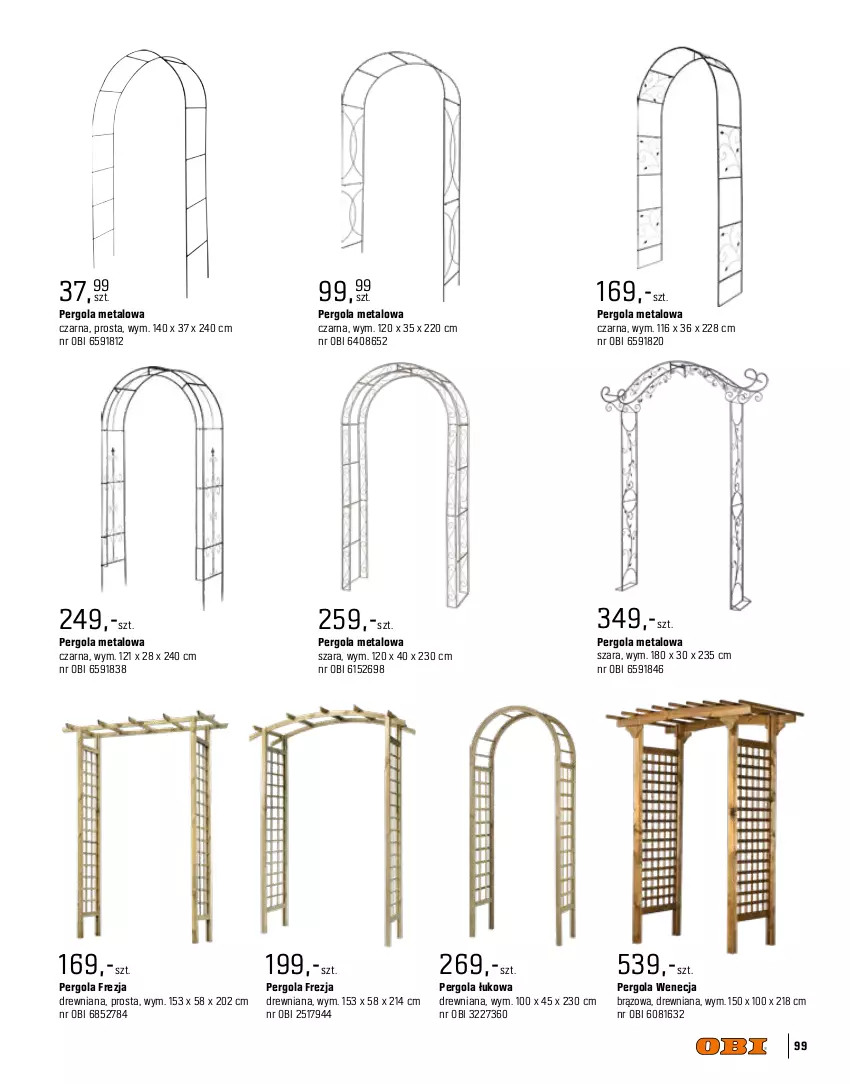 Gazetka promocyjna Obi - Gazetka OBI - ważna 09.03 do 15.10.2024 - strona 99