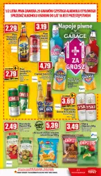 Gazetka promocyjna Topaz - Gazetka - Gazetka - ważna od 15.02 do 15.02.2023 - strona 21 - produkty: Piwo, Top, Chipsy, Tyskie, Tatra, Bruschette, Napój