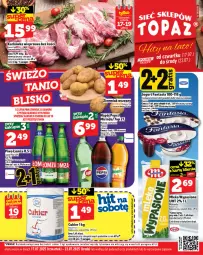 Gazetka promocyjna Topaz - Gazetka - Gazetka - ważna od 23.07 do 23.07.2025 - strona 1 - produkty: Cukier, Karkówka wieprzowa, Waga, Mleko