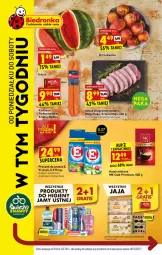 Gazetka promocyjna Biedronka - W tym tygodniu - Gazetka - ważna od 03.07 do 03.07.2021 - strona 1 - produkty: Jaja, Proszek do prania, Kawa mielona, Kawa, Wawel, Schab wieprzowy, Kotlet, Arbuz, Kiełbasa, Fa