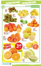 Gazetka promocyjna E Leclerc - Gazetka - ważna od 11.02 do 11.02.2023 - strona 4 - produkty: Mandarynki, Sok, Ser, Cytryny, Kosz, Kiwi, Pomarańcze, Siatka, Pomelo, Deser, Grejpfrut