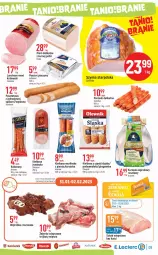 Gazetka promocyjna E Leclerc - Gazetka - ważna od 11.02 do 11.02.2023 - strona 9 - produkty: Piec, Kurczak, Sok, Królewski, Sokołów, Parówki, Pasztet, Wawel, Duda, Szynka, Schab wieprzowy, Morliny, Kabanos, Kiełbasa, Olewnik