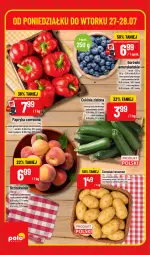 Gazetka promocyjna PoloMarket - Ulotka pon-wt - Gazetka - ważna od 28.07 do 28.07.2026 - strona 2 - produkty: Papryka czerwona, Papryka, Ziemniaki, Brzoskwinie