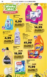 Gazetka promocyjna Netto - Artykuły spożywcze - Gazetka - ważna od 29.03 do 29.03.2023 - strona 14 - produkty: Płyn do prania, Proszek do prania, Vizir, Woolite, Płyn do płukania, Szampon, Vanish, Kapsułki do prania, Dywan