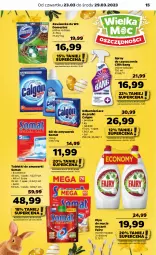 Gazetka promocyjna Netto - Artykuły spożywcze - Gazetka - ważna od 29.03 do 29.03.2023 - strona 15 - produkty: Domestos, Odkamieniacz, Pralki, Sól, Do mycia naczyń, Spray do czyszczenia, Zawieszka do wc, Tablet, Cillit Bang, Płyn do mycia naczyń, Somat, Calgon, Fairy, Płyn do mycia, Zmywarki, Tabletki do zmywarki, LG, Fa