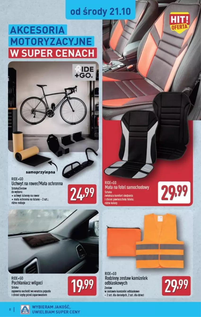Gazetka promocyjna Aldi - Przygotuj się na kolejny tydzień! - ważna 21.10 do 24.10.2026 - strona 8 - produkty: Dzieci, LG, Mata ochronna, Mop, Pochłaniacz wilgoci, Pojazd, Rower