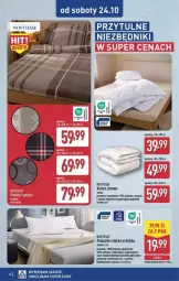Gazetka promocyjna Aldi - Przygotuj się na kolejny tydzień! - Gazetka - ważna od 24.10 do 24.10.2026 - strona 14 - produkty: Kołdra, Poszewka, Poduszka