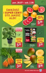 Gazetka promocyjna Aldi - Oferta weekendowa - Gazetka - ważna od 02.08 do 02.08.2025 - strona 9 - produkty: Burger, Mango, Grejpfrut