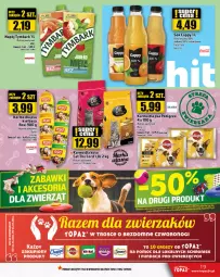 Gazetka promocyjna Topaz - Gazetka - Gazetka - ważna od 20.03 do 20.03.2024 - strona 19 - produkty: Top, Coca-Cola, Mars, Tymbark, Napój, Fa