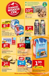 Gazetka promocyjna Auchan - Pewność Niskich Cen Supermarket - Gazetka - ważna od 11.09 do 11.09.2024 - strona 11 - produkty: Maasdam, Ser, Pax, Ser tylżycki, Jaja, Paluszki rybne, Actimel, Mleko zagęszczone, Mleko