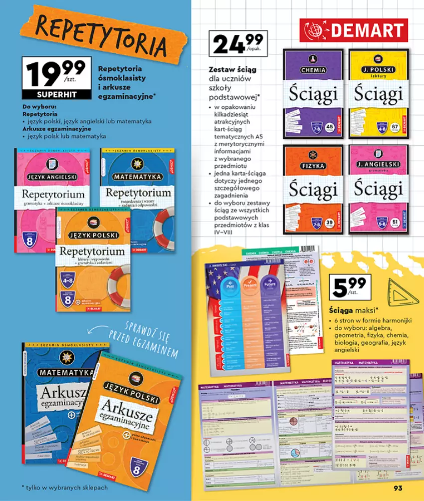 Gazetka promocyjna Biedronka - Szkoła - ważna 29.07 do 31.08.2024 - strona 94 - produkty: Fa, Gra, LG