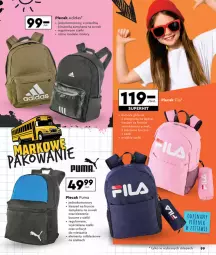 Gazetka promocyjna Biedronka - Szkoła - Gazetka - ważna od 31.08 do 31.08.2024 - strona 100 - produkty: Puma, Adidas, Plecak