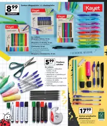 Gazetka promocyjna Biedronka - Szkoła - Gazetka - ważna od 31.08 do 31.08.2024 - strona 23 - produkty: Noż, Nożyczki, Długopis, Marker, Klej, Tusz, LG