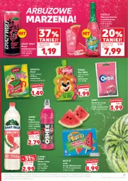 Gazetka promocyjna Kaufland - Gazetka tygodnia - Gazetka - ważna od 06.08 do 06.08.2025 - strona 21 - produkty: Mus, Kisiel, Lody, Napój izotoniczny, Napój gazowany, Oshee, Orbit, Kubuś, Guma do żucia, Delecta, Arbuz, Woda, Napój, Melon, Nestlé
