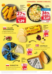 Gazetka promocyjna Kaufland - Gazetka tygodnia - Gazetka - ważna od 06.08 do 06.08.2025 - strona 27 - produkty: Mozzarella, Piec, Ser, Bursztyn, Salami, Surówka, Krokiety, Pieczarka