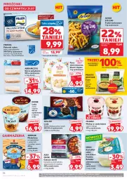 Gazetka promocyjna Kaufland - Gazetka tygodnia - Gazetka - ważna od 06.08 do 06.08.2025 - strona 36 - produkty: Kurczak, Polędwica, Sałatka, Frosta, Ser, Zupa, Jeżyki, Paluszki rybne, Wieprzowina, Dega, Lion, Lody, Sałat, Maliny, Frytki, Dorsz, Szpinak