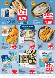 Gazetka promocyjna Kaufland - Gazetka tygodnia - Gazetka - ważna od 06.08 do 06.08.2025 - strona 37 - produkty: Sos, Por, Pstrąg tęczowy, Sushi, Pstrąg, Mintaj, Brzuszki z łososia, Lisner