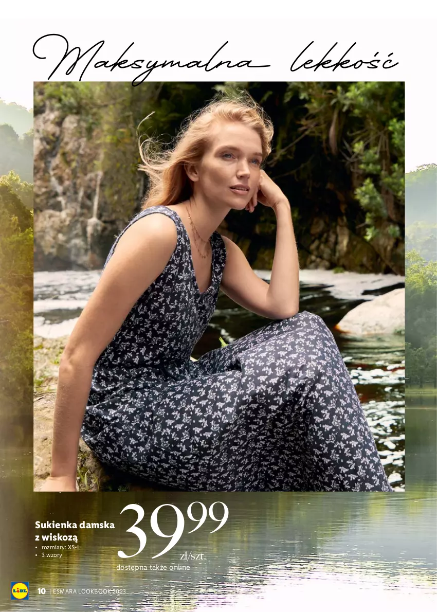 Gazetka promocyjna Lidl - LOOKBOOK ESMARA - ważna 15.05 do 18.06.2023 - strona 10 - produkty: Sukienka