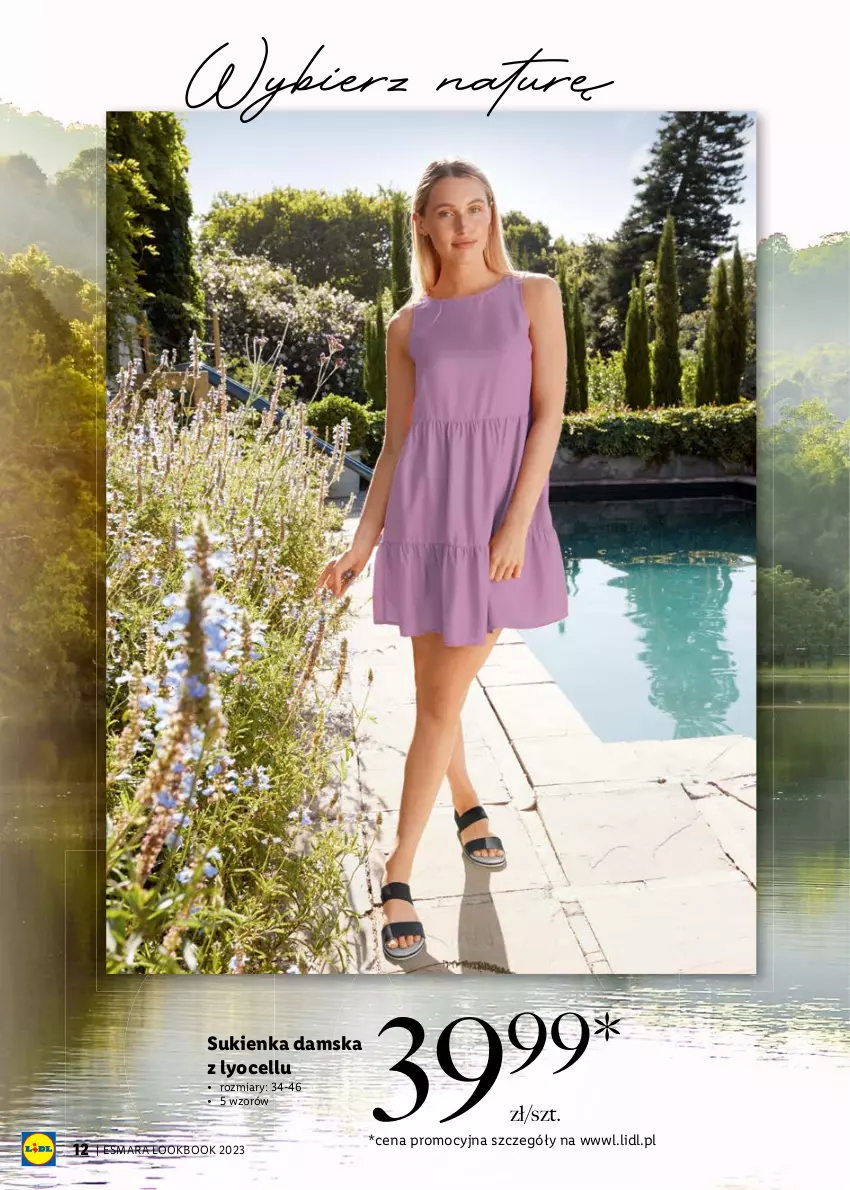 Gazetka promocyjna Lidl - LOOKBOOK ESMARA - ważna 15.05 do 18.06.2023 - strona 12 - produkty: Sukienka
