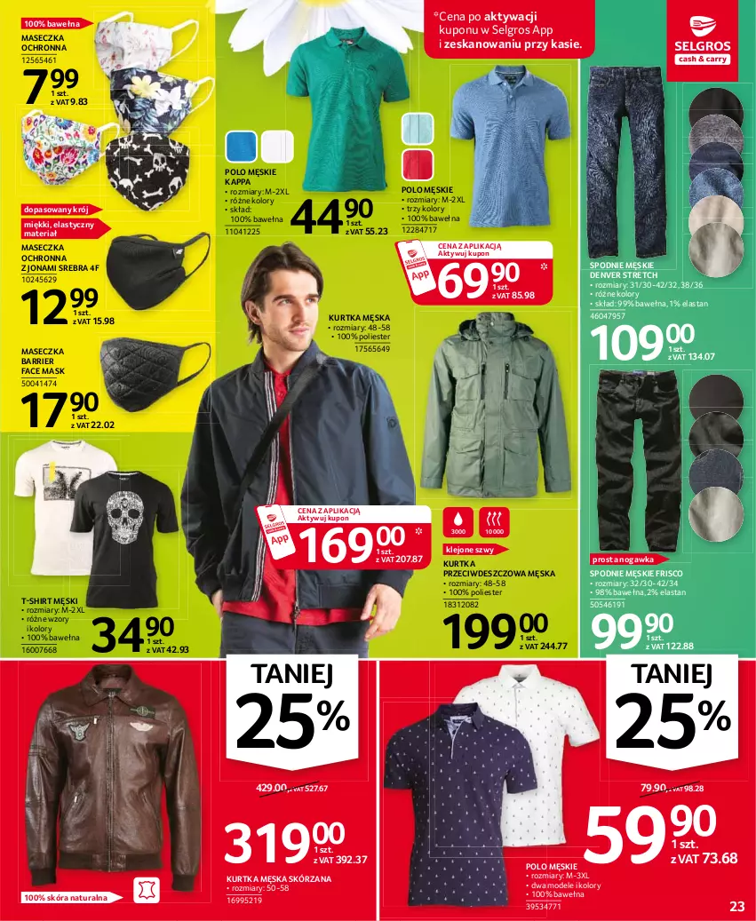 Gazetka promocyjna Selgros - Oferta przemysłowa - ważna 06.04 do 14.04.2021 - strona 23 - produkty: Fa, Klej, Kurtka, LG, Spodnie, T-shirt, Wełna