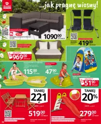 Gazetka promocyjna Selgros - Oferta przemysłowa - Gazetka - ważna od 14.04 do 14.04.2021 - strona 28 - produkty: Sofa narożna, Namiot, Huśtawka, Stolik, Sofa, Stolik kawowy, Kotek, Fa