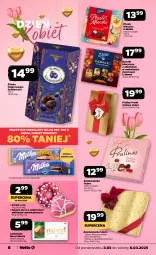 Gazetka promocyjna Netto - Od Poniedziałku - Gazetka - ważna od 08.03 do 08.03.2025 - strona 8 - produkty: Pączek, Ser, Por, Praliny, Mleczko, Czekolada, Ptasie mleczko, Alkohole, Deser, Donut, Merci, Milka, Baryłki