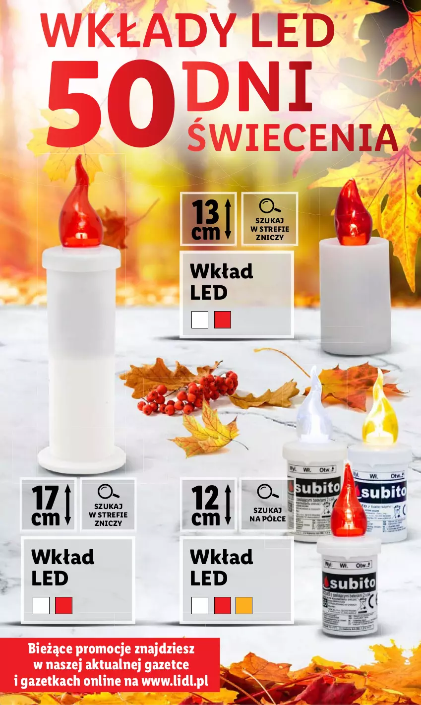 Gazetka promocyjna Lidl - KATALOG ZNICZE - ważna 02.10 do 31.10.2023 - strona 18 - produkty: Znicz