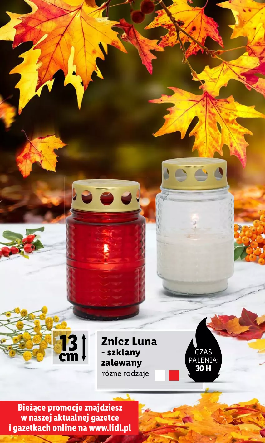 Gazetka promocyjna Lidl - KATALOG ZNICZE - ważna 02.10 do 31.10.2023 - strona 2 - produkty: Znicz