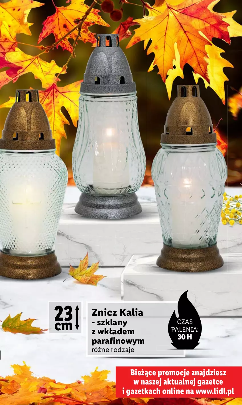 Gazetka promocyjna Lidl - KATALOG ZNICZE - ważna 02.10 do 31.10.2023 - strona 5 - produkty: Znicz