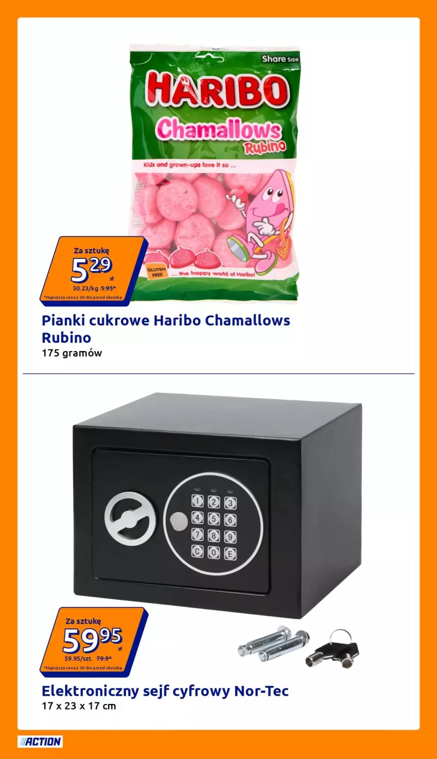 Gazetka promocyjna Action - Gazetka tydzień 34 2026 - ważna 19.08 do 25.08.2026 - strona 2 - produkty: Gra, Hama, Haribo, Rubin, Sejf