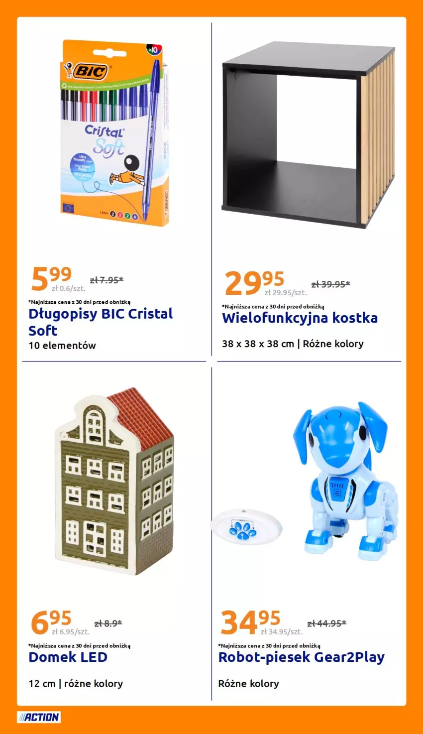 Gazetka promocyjna Action - Gazetka tydzień 34 2026 - ważna 19.08 do 25.08.2026 - strona 34 - produkty: BIC, Długopis, Robot