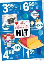 Gazetka promocyjna Intermarche - Gazetka promocyjna - Gazetka - ważna od 04.10 do 04.10.2021 - strona 26 - produkty: Ser, Danone, Actimel, Gouda
