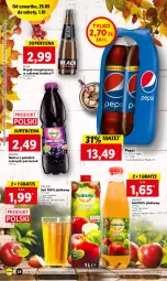 Gazetka promocyjna Lidl - GAZETKA - Gazetka - ważna od 01.10 do 01.10.2022 - strona 28 - produkty: Sok, Por, Gra, Napój energetyczny, Lack, Pepsi, Napój, Nektar