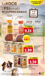 Gazetka promocyjna Lidl - GAZETKA - Gazetka - ważna od 01.10 do 01.10.2022 - strona 41 - produkty: Kurczak, Mokra karma, Pur, Koc, Gra, Sucha karma