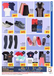 Gazetka promocyjna Carrefour - Gazetka Carrefour - Gazetka - ważna od 15.05 do 15.05.2021 - strona 39 - produkty: Spódnica, Gin, Tenisówki, Buty, Spodnie jeans, T-shirt, Legginsy, Dzieci, Spodnie