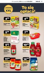 Gazetka promocyjna Netto - Netto Gazetka Food 40/24B - Gazetka - ważna od 09.10 do 09.10.2024 - strona 9 - produkty: Ketchup, Koncentrat pomidorowy, Dawtona, Sos, Ryż, Gry, Era Ryb, Kucharek, Kasza jęczmienna, Kuchnia, Filet z makreli, Kotlin, Cenos, Przyprawa uniwersalna, Kasza, Kasza gryczana, Ryż biały