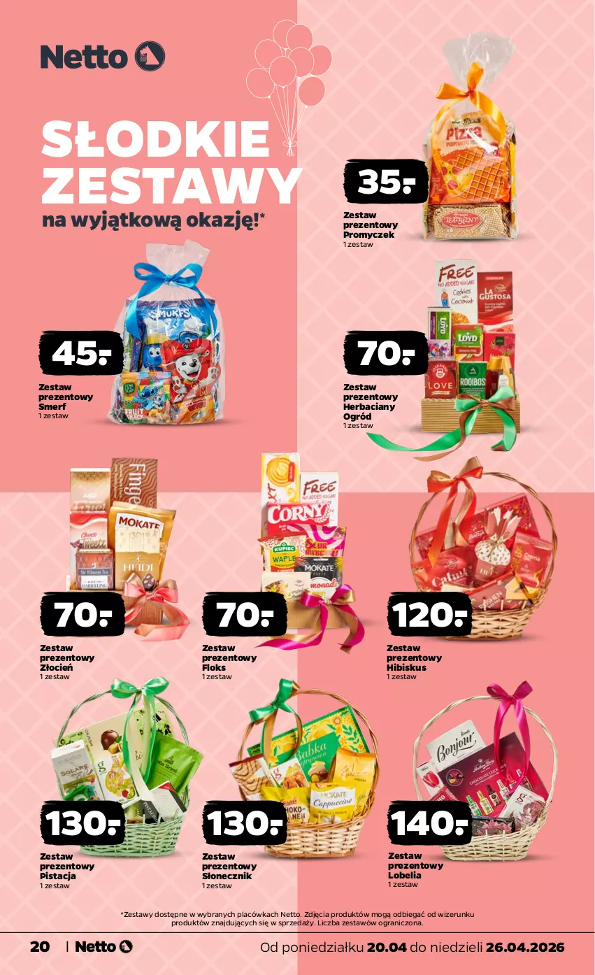 Gazetka promocyjna Netto - Od Poniedziałku - ważna 20.04 do 26.04.2026 - strona 20 - produkty: Cień, Gra, Hibiskus, Ogród, Zestaw prezentowy