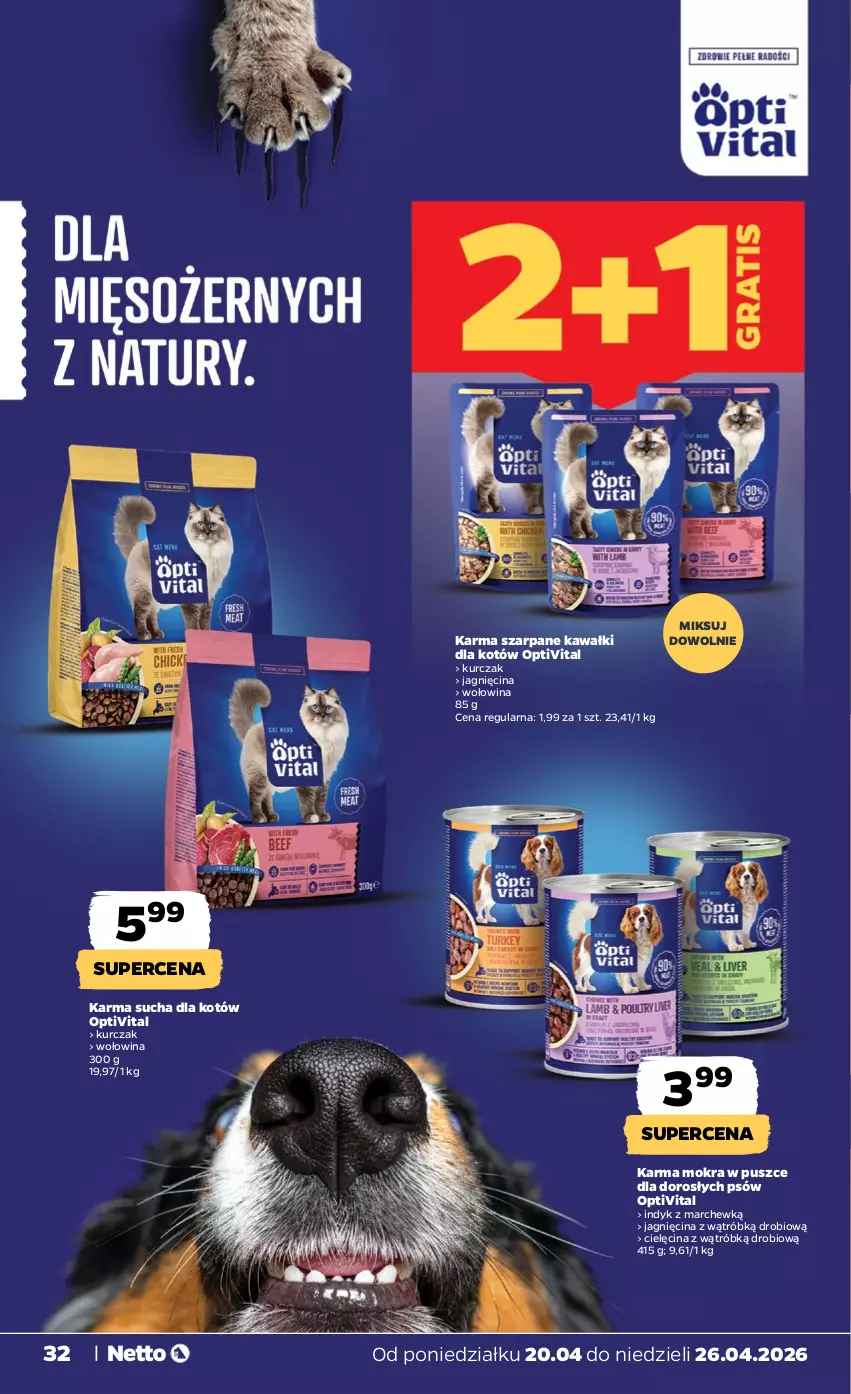 Gazetka promocyjna Netto - Od Poniedziałku - ważna 20.04 do 26.04.2026 - strona 32 - produkty: Kawa, Kurczak, Wołowina