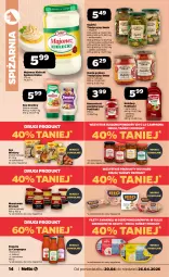Gazetka promocyjna Netto - Od Poniedziałku - Gazetka - ważna od 26.04 do 26.04.2026 - strona 14 - produkty: Majonez, Sałatka, Ketchup, Koncentrat pomidorowy, Prymat, Sos, Ser, Mus, Rio Mare, Winiary, Sałat, Pudliszki, Suszone pomidory, Olej, Pomidory, Musztarda, Danie gotowe