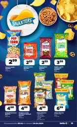 Gazetka promocyjna Netto - Od Poniedziałku - Gazetka - ważna od 26.04 do 26.04.2026 - strona 19 - produkty: Beko, Chipsy, Chrupki, Precle, Popcorn, Limonka