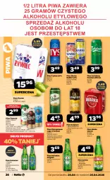 Gazetka promocyjna Netto - Od Poniedziałku - Gazetka - ważna od 26.04 do 26.04.2026 - strona 26 - produkty: Piwa, Piwo, Książęce, Gin, Gra, Heineken, Tyskie, Warka, Carlsberg, Radler