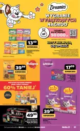Gazetka promocyjna Netto - Od Poniedziałku - Gazetka - ważna od 26.04 do 26.04.2026 - strona 31 - produkty: Whiskas, Karma mokra dla kotów, Sheba, Przysmaki, Pedigree, Sucha karma